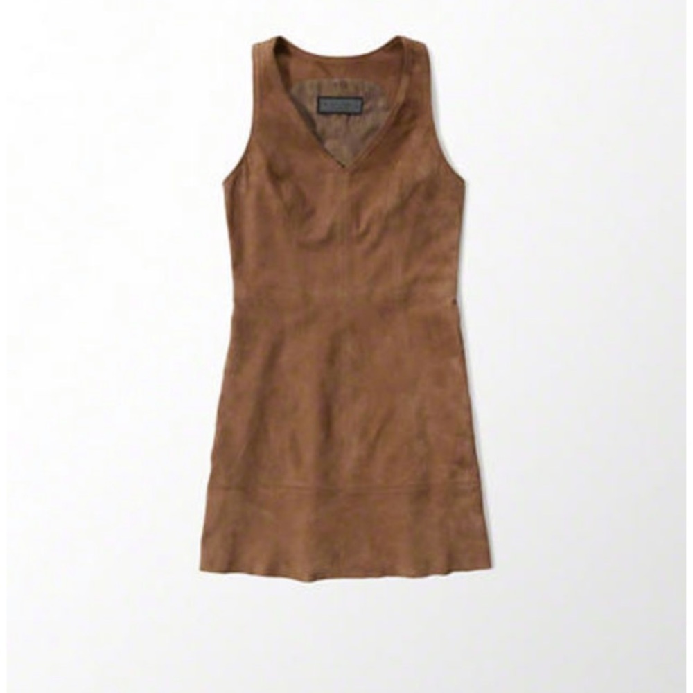 A&F Collection Suede A-Line Dress